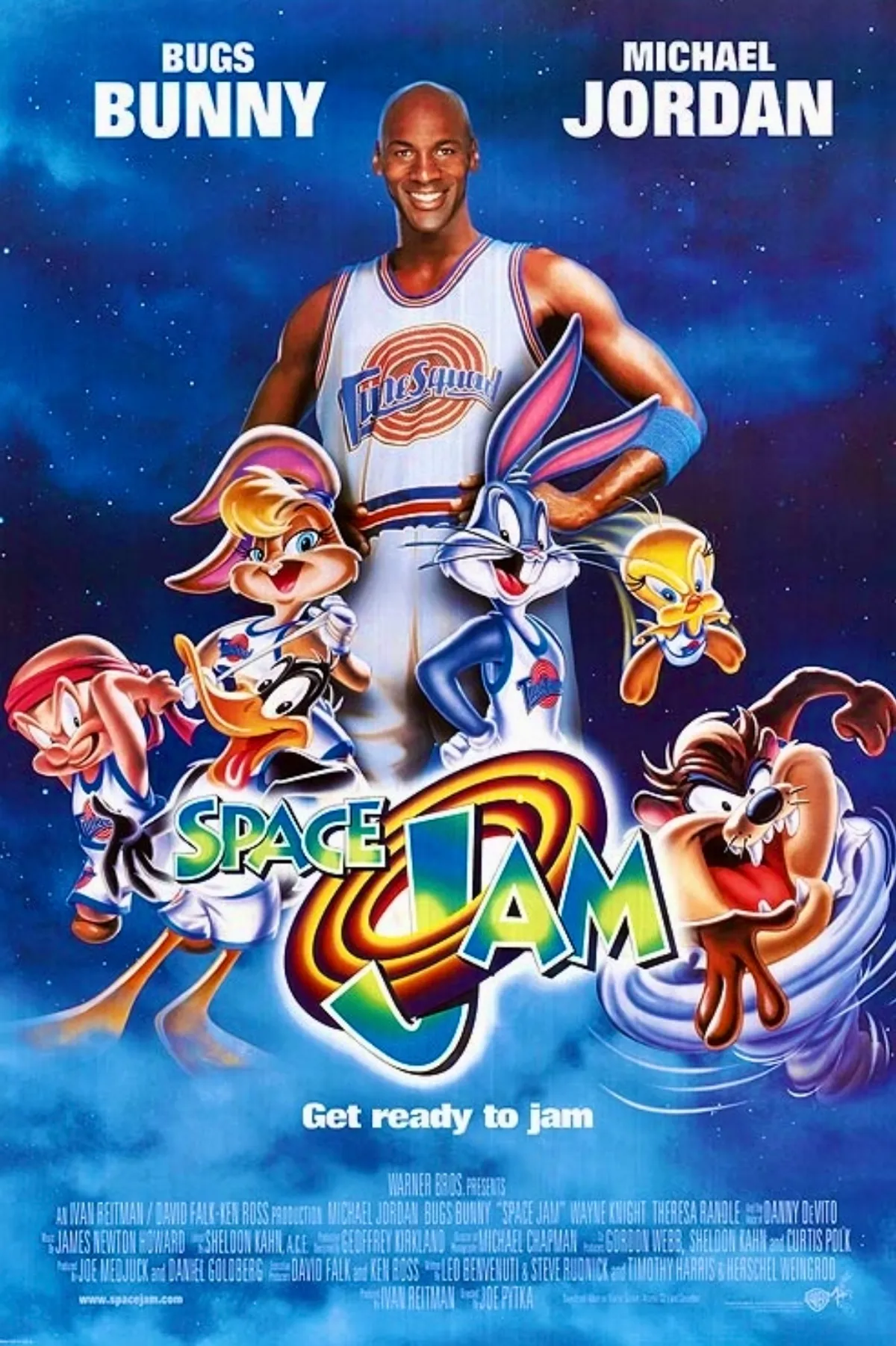 Space Jam Movie Poster